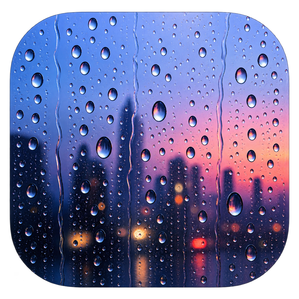 Raindrops app icon